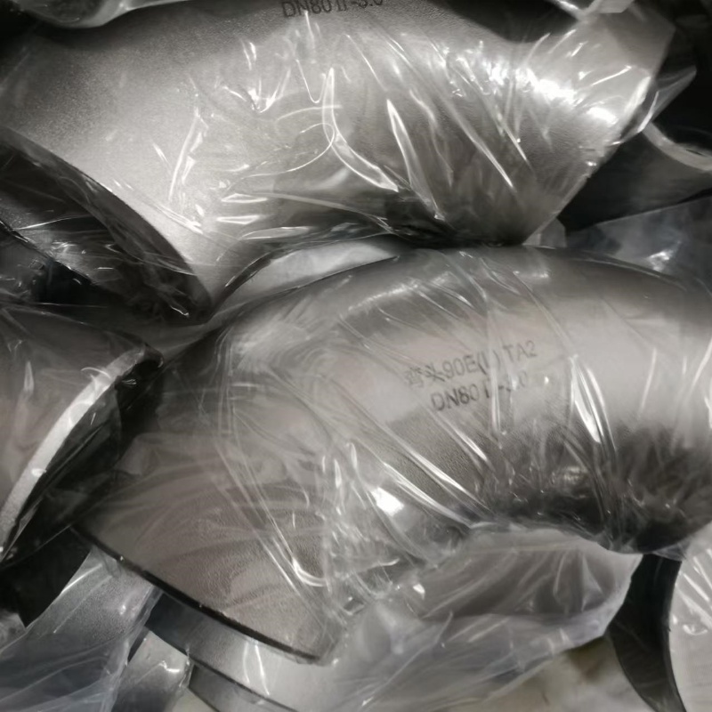 ข้อต่อไทเทเนียม B862 GRADE 2 | ANSI B16.9 ข้อศอก 90D/45D, TEES, ลด, ปกเชื่อม